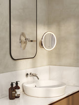 Astro Nagoya Polished Chrome Bathroom Magnifying Mirror