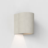 Astro Dunbar 120 LED Matt Concrete Coastal Wall Light