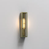 Astro Harvard Wall Natural Brass Outdoor Wall Light