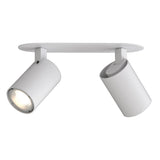 Astro Ascoli Twin Recessed Textured White Interior Spotlight