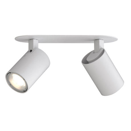 Astro Ascoli Twin Recessed Textured White Interior Spotlight