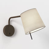 Astro Mitsu Swing Arm Base Bronze Interior Wall Light
