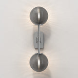 Astro Tacoma Twin Polished Chrome Bathroom Wall Light