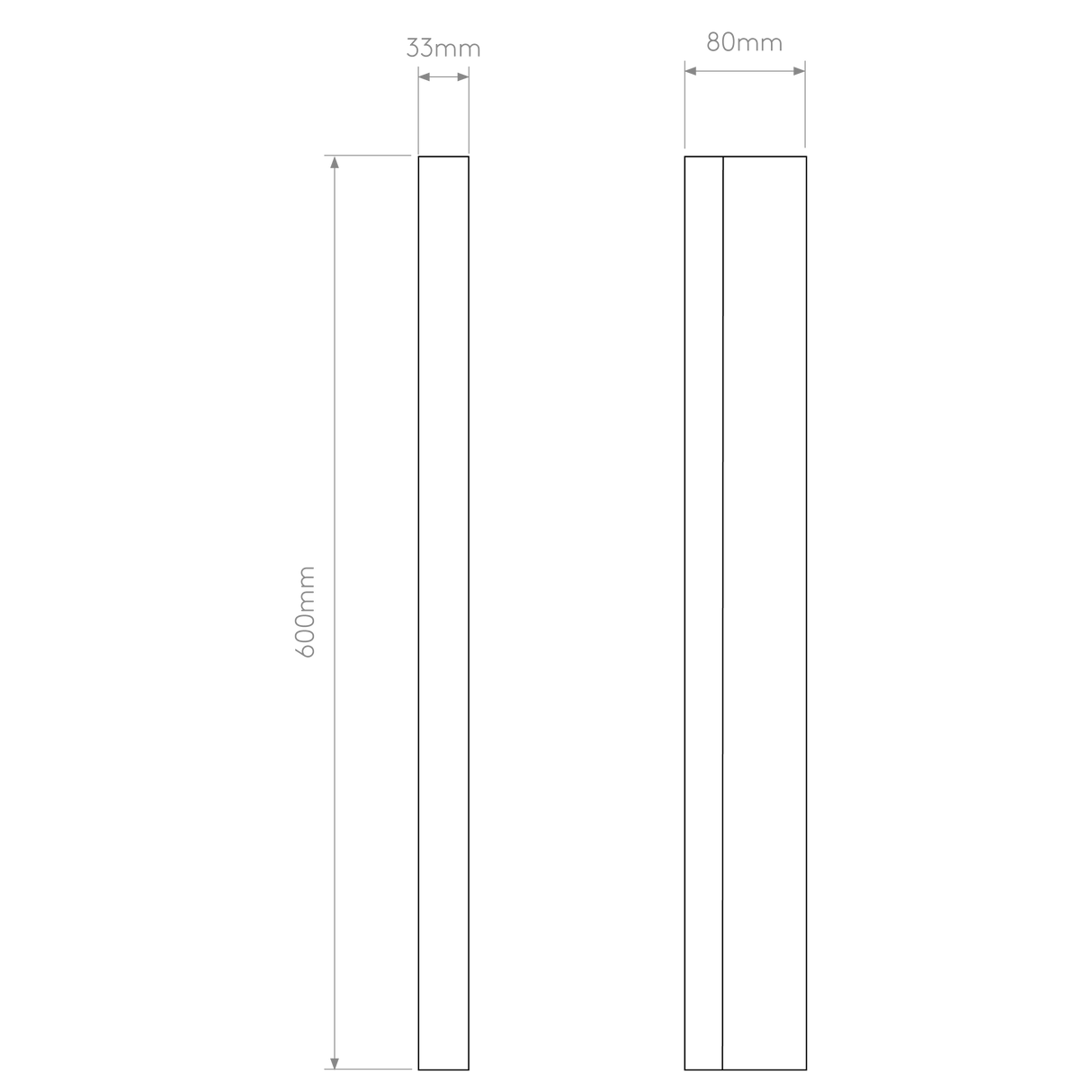 Astro Artemis 600 LED Polished Chrome Bathroom Wall Light