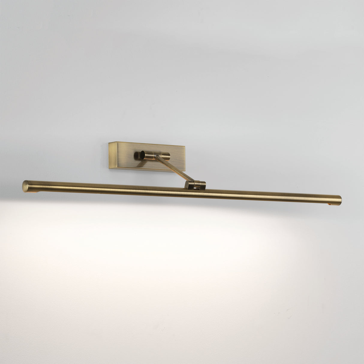 Astro Goya 760 LED Brushed Antique Brass Interior Picture Light