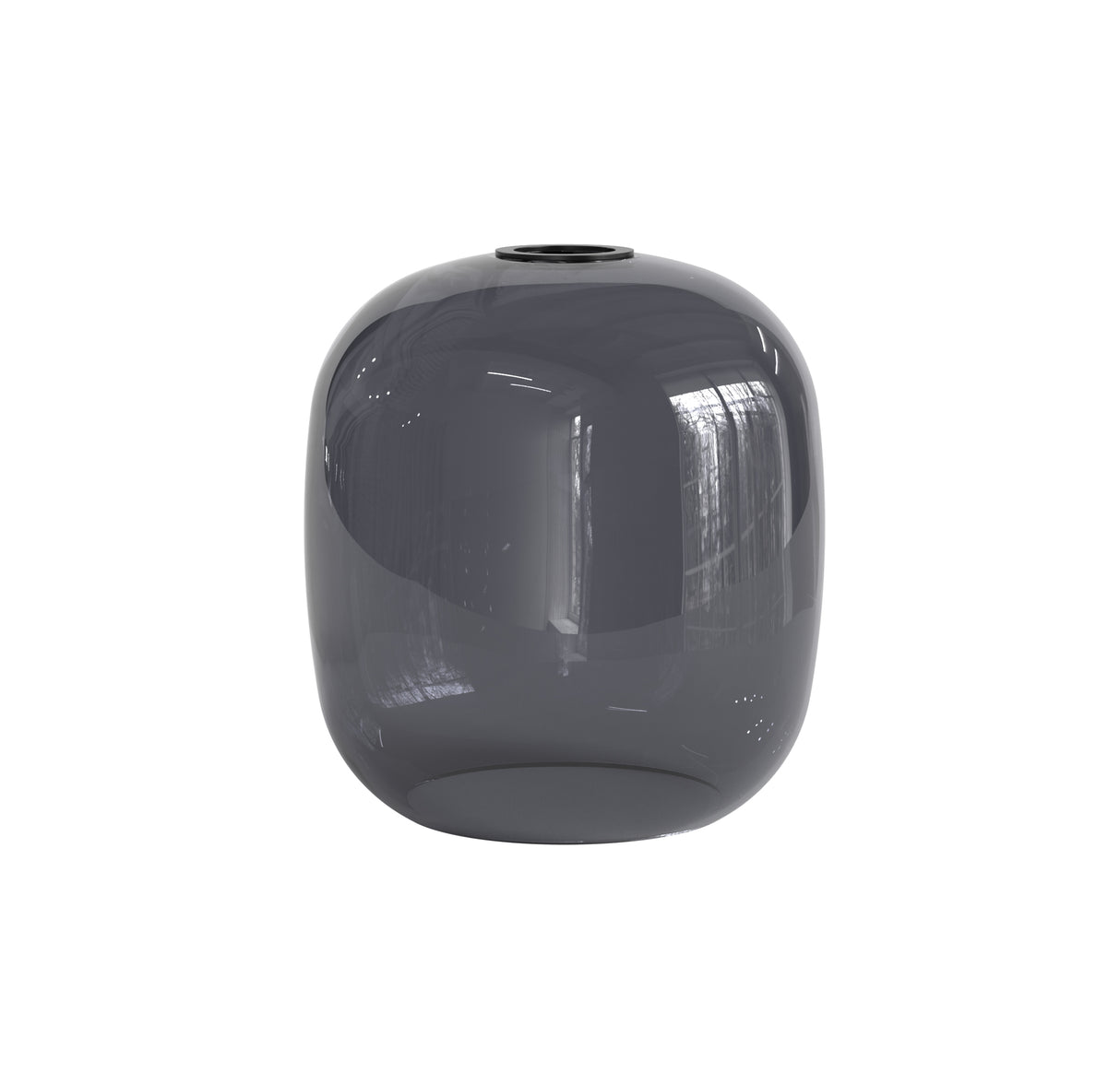 Astro Curve Glass 220 Dark Smoke Lampshade Shade