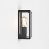 Astro Homefield 160 Textured Black Outdoor Wall Light