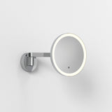Astro Nagoya Polished Chrome Bathroom Magnifying Mirror
