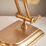 Interiors 1900 Winchester Bankers Desk Lamp Solid Brass