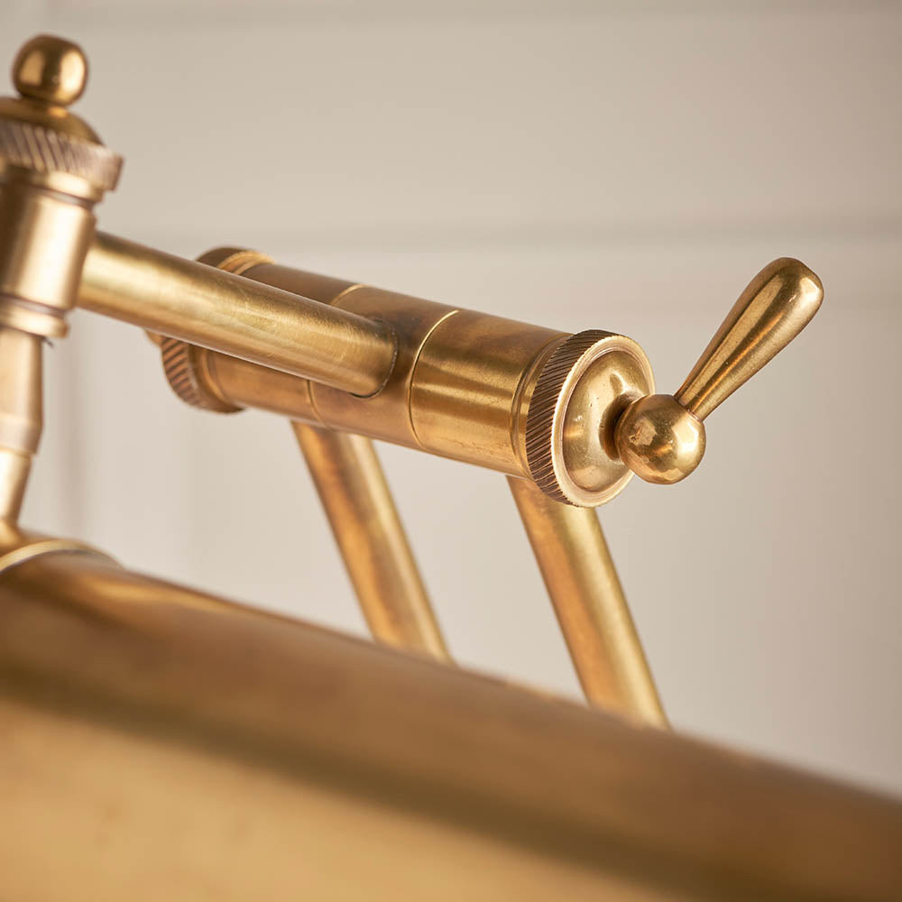 Interiors 1900 Winchester Bankers Desk Lamp Solid Brass