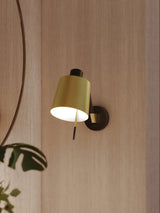 Astro Edward Wall Base Switched Matt Black Interior Wall Light