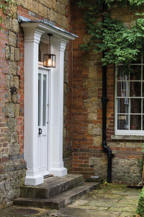 Astro Homefield Pendant 240 Textured Black Outdoor Pendant Light