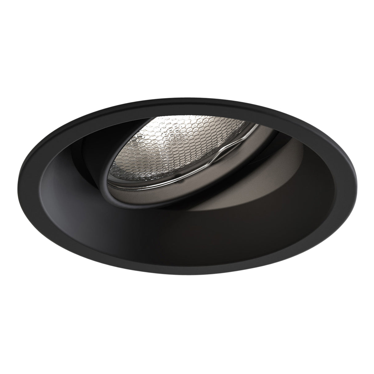 Astro Minima Round Adjustable Matt Black Interior Downlight
