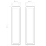 Astro Mashiko 360 Bronze Bathroom Wall Light