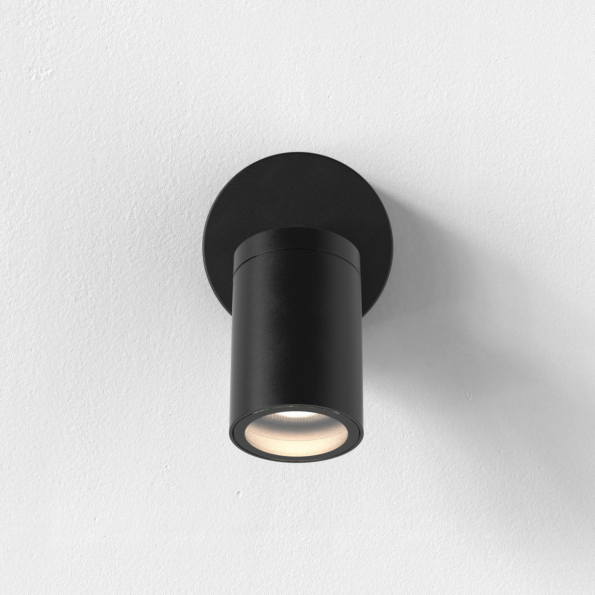 Astro Dartmouth Single Spot Textured Black Outdoor Spotlight