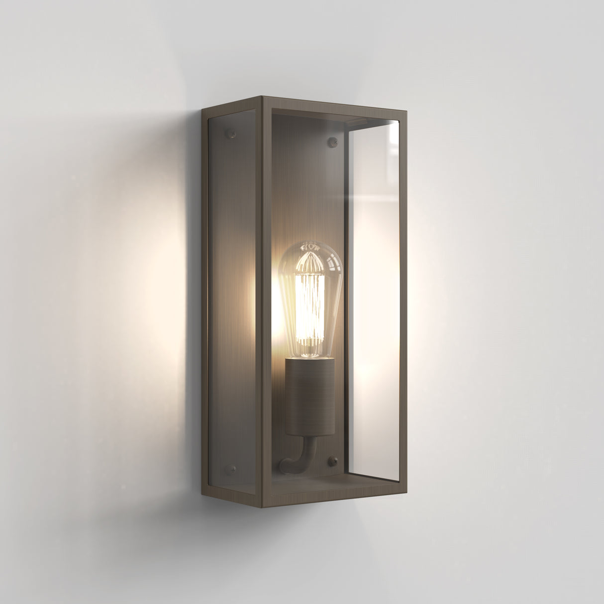 Astro Messina 160 II Bronze Outdoor Wall Light