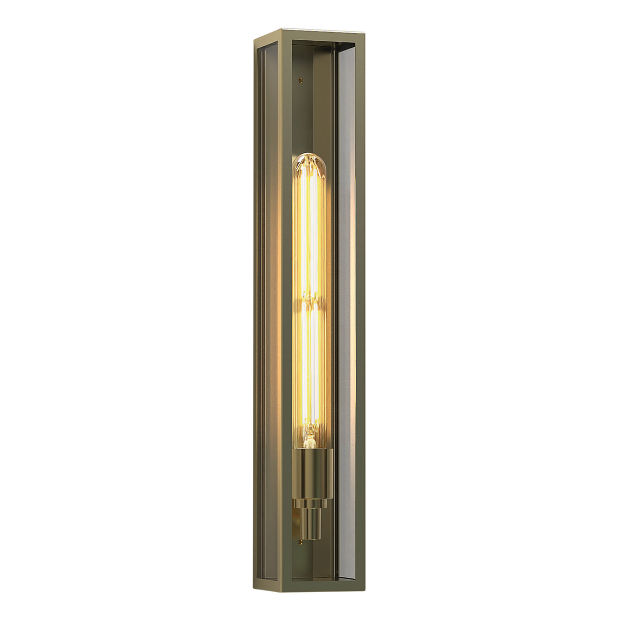 Astro Harvard 500 Natural Brass Outdoor Wall Light