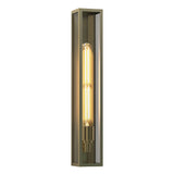 Astro Harvard 500 Natural Brass Outdoor Wall Light