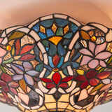 Tiffany Sullivan Medium 2lt Flush Ceiling Light
