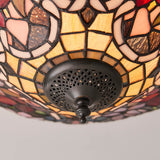 Tiffany Sullivan Medium 2lt Flush Ceiling Light
