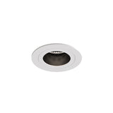 Astro Pinhole Slimline Round Fixed Fire-Rated IP65 Matt White Bathroom Downlight