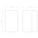 Astro Dunbar 160 LED Matt Concrete Coastal Wall Light