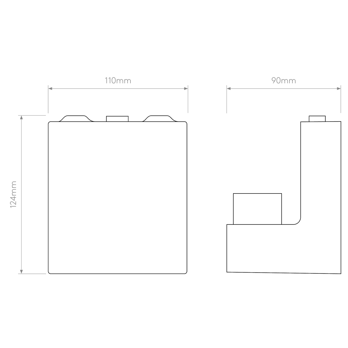 Astro Venn Wall Bronze Interior Wall Light Base