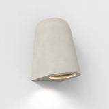 Astro Mast Light Matt Concrete Coastal Wall Light