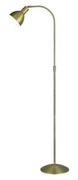 Halo Design Angora Floor Lamp Antique Brass