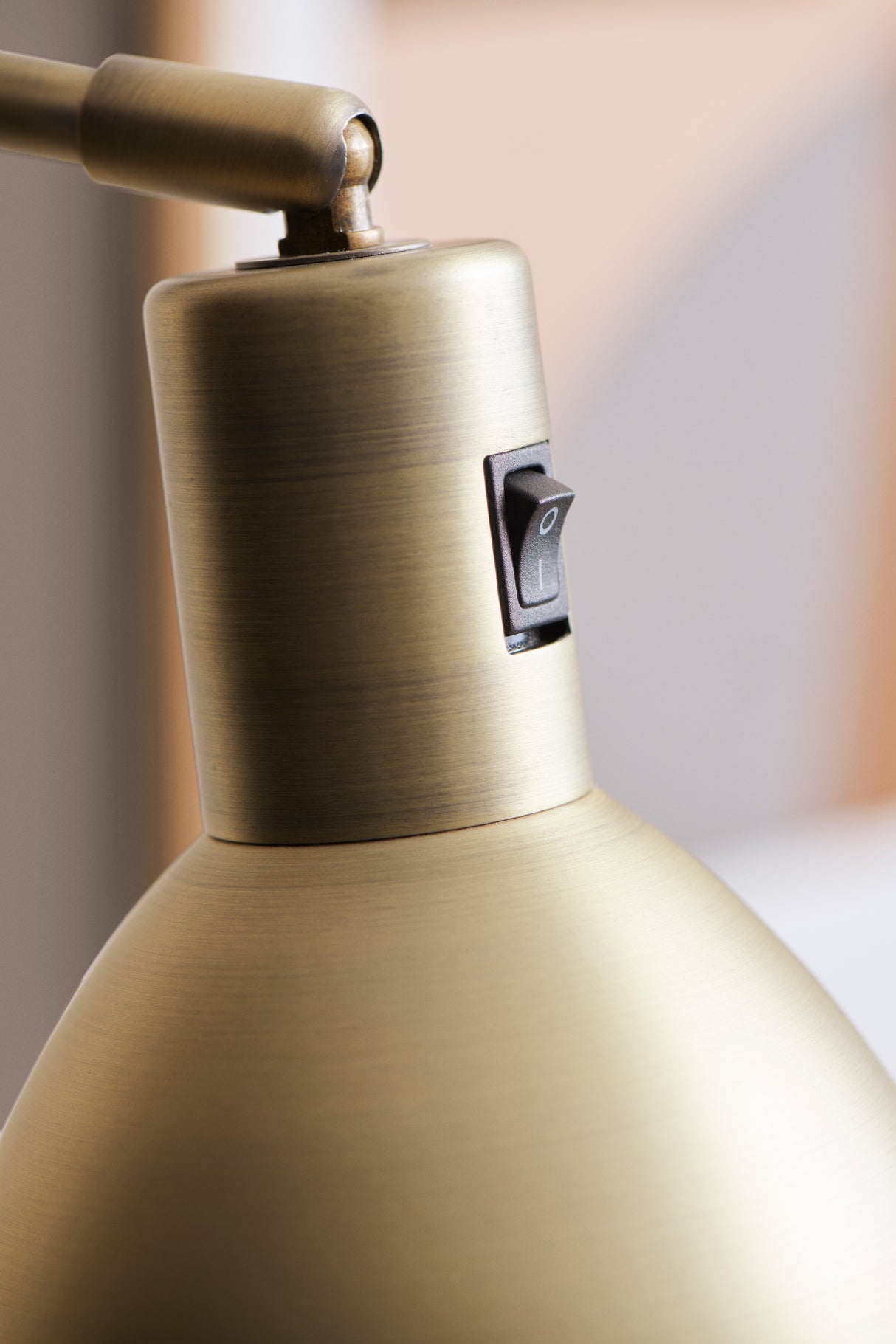 Halo Design Angora Floor Lamp Antique Brass