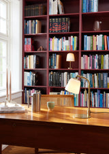 Halo Design Room 49 Portable Table Lamp Opal  / Antique Brass