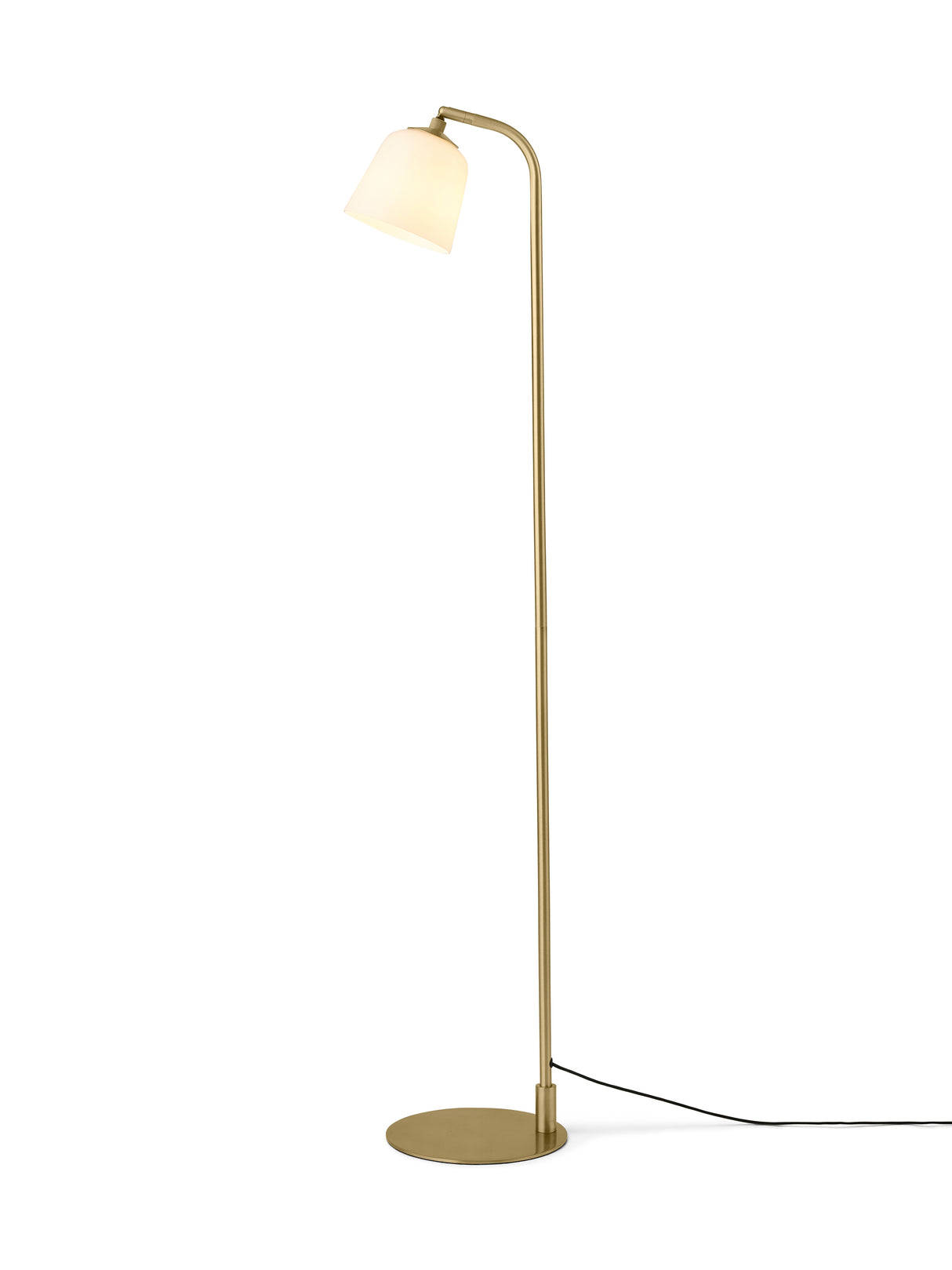 Halo Design Room 49 Floor Lamp Opal / Antique Brass