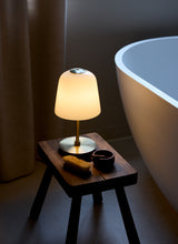Halo Design Room 49 Portable Table Lamp Opal  / Antique Brass