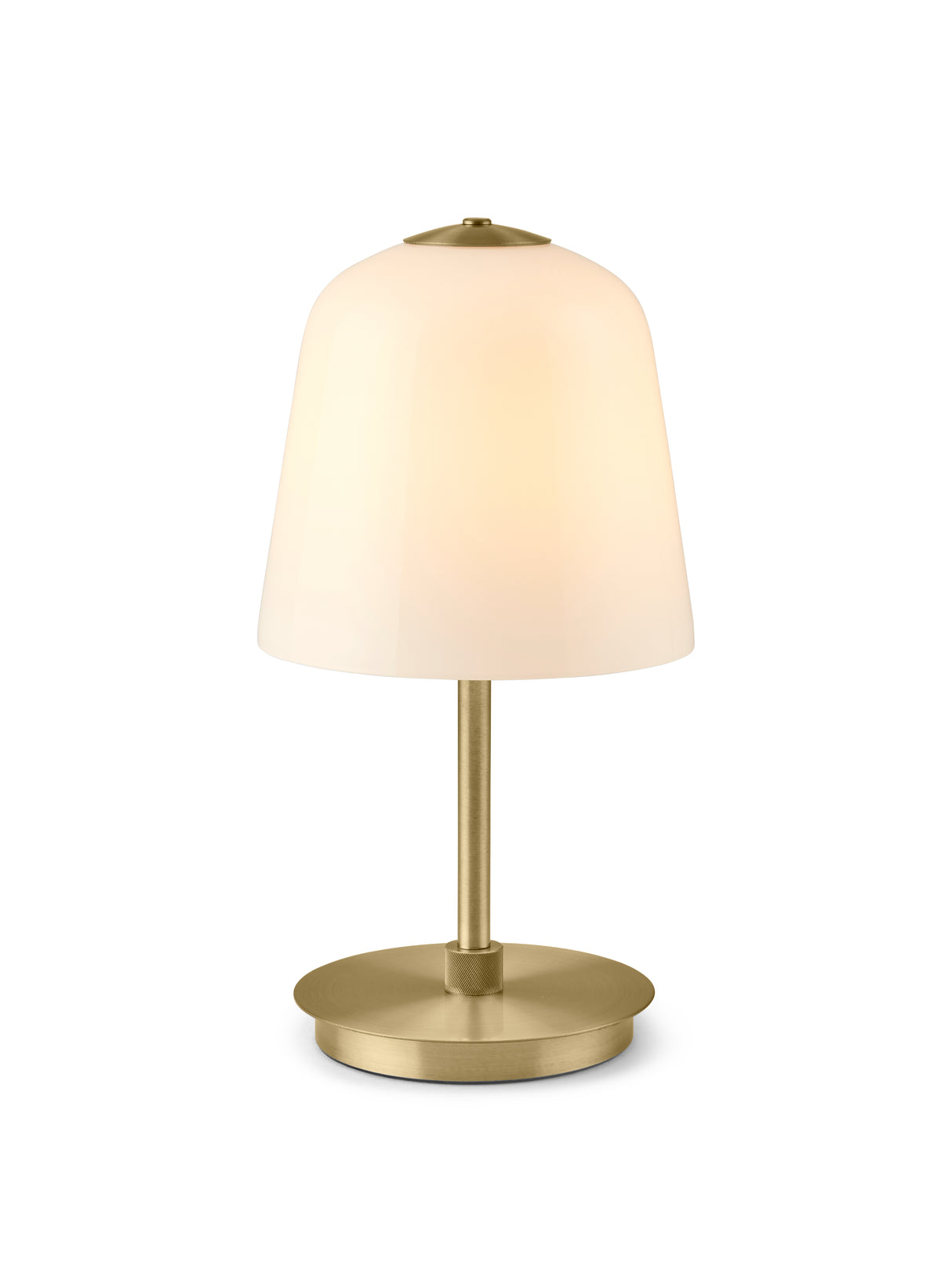 Halo Design Room 49 Portable Table Lamp Opal  / Antique Brass