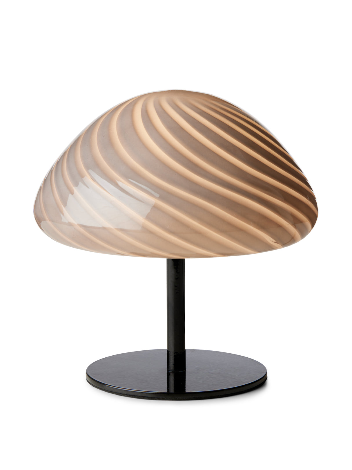 Halo Design Candy Mini Mush Table Lamp Grey Glass