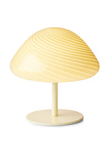 Halo Design Candy Mini Mush Table Lamp Cream Glass