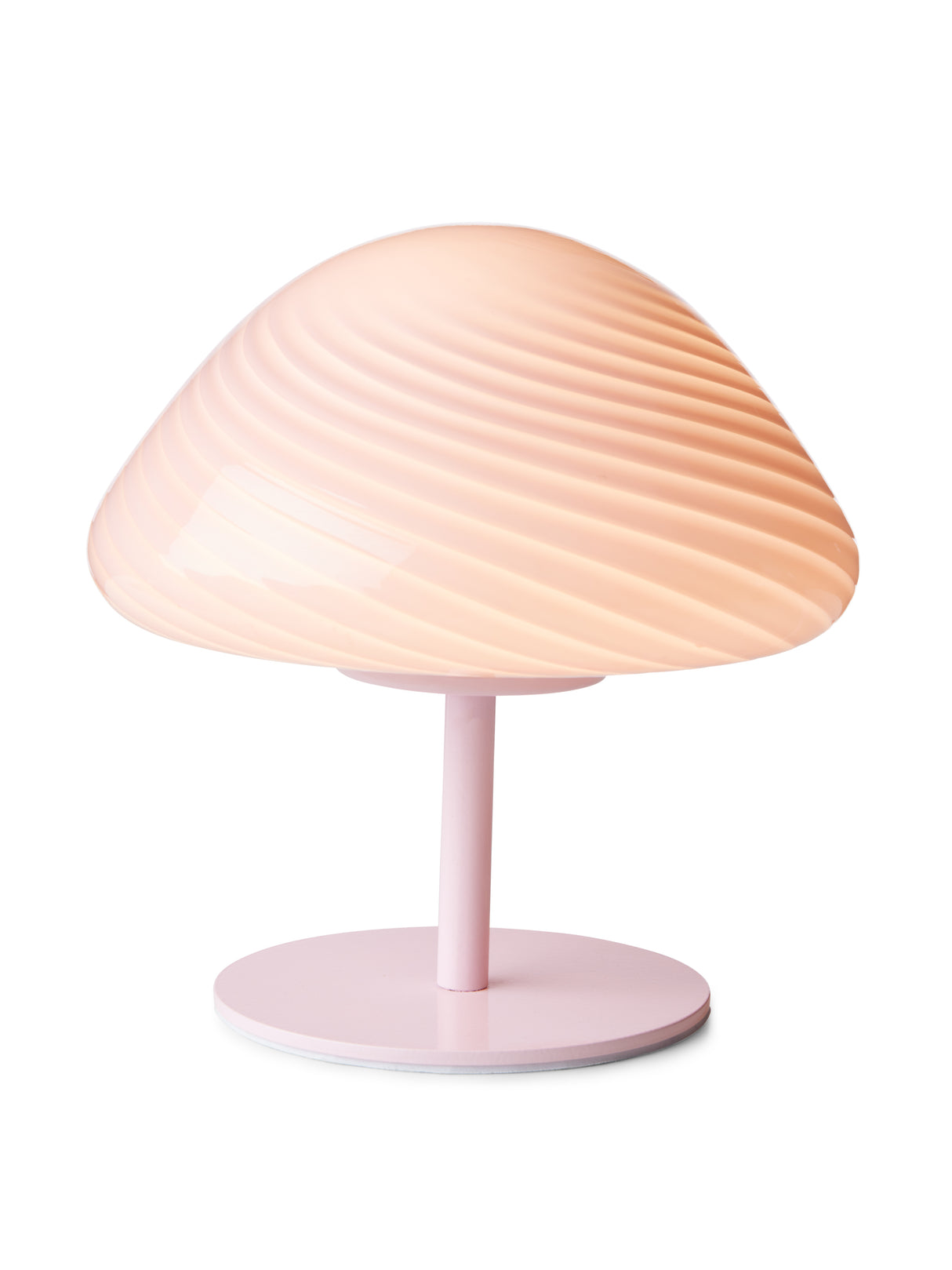 Halo Design Candy Mini Mush Table Lamp Rose Glass