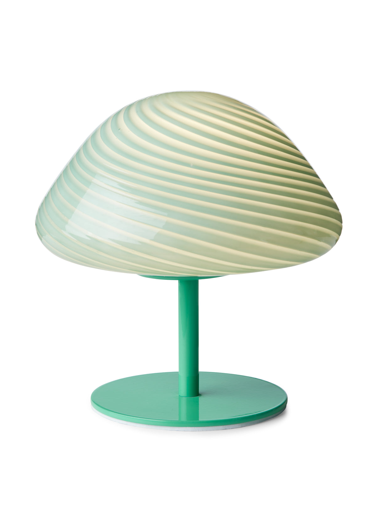 Halo Design Candy Mini Mush Table Lamp Turquoise Glass