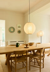 Halo Design Balloon Floor Lamp Linen White