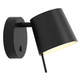 Astro Miura Wall Base Matt Black Interior Wall Light