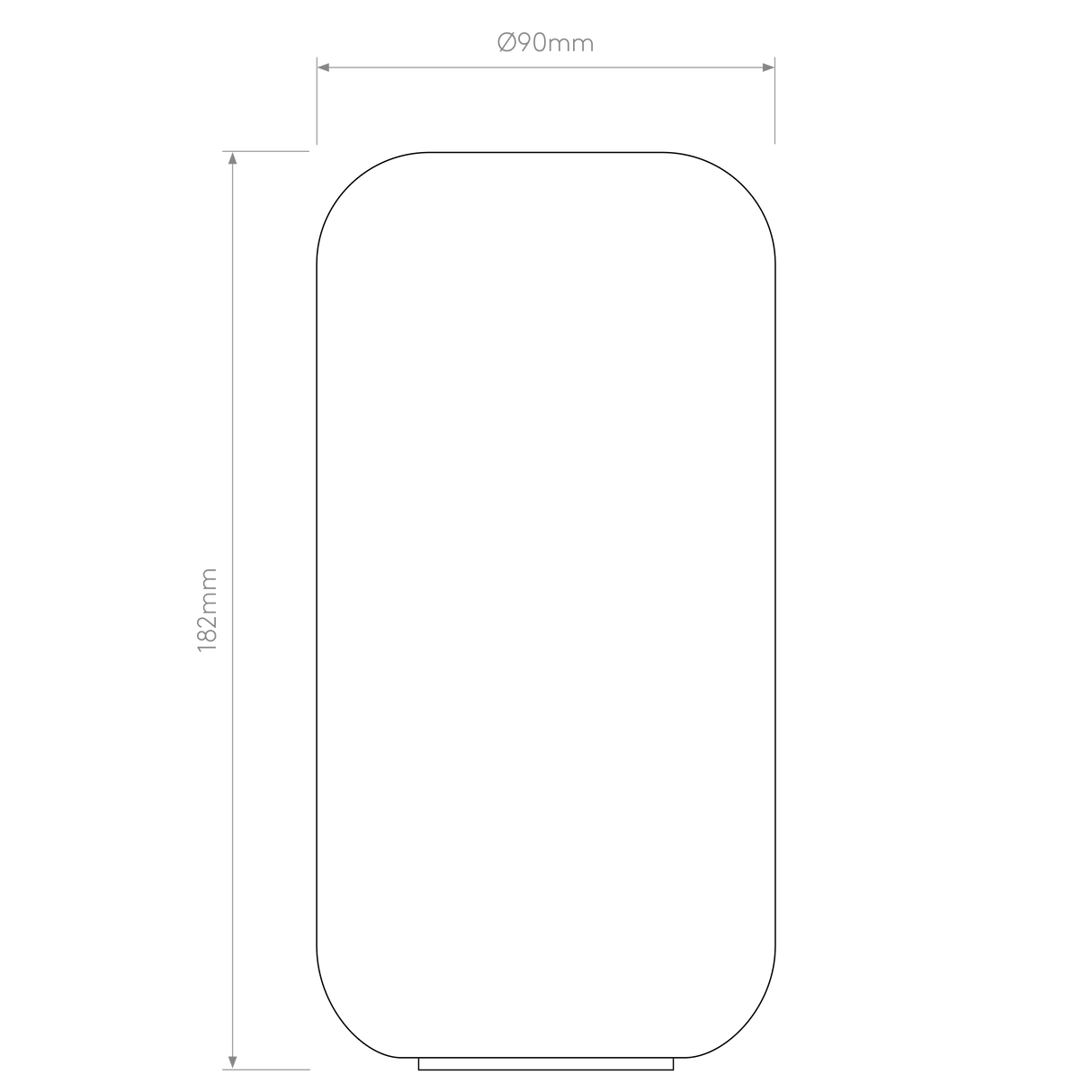 Astro Tacoma Reed Glass White (Opal) Lampshade Shade