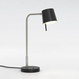 Astro Miura Desk Lamp Base USB Matt Nickel Interior Table Light
