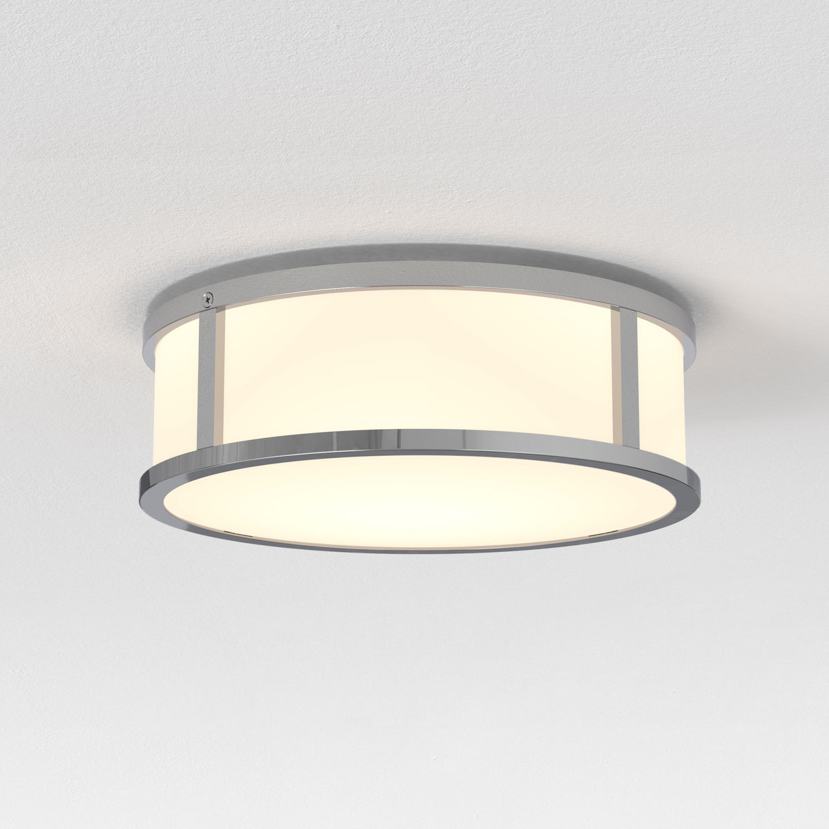 Astro Mashiko Round 230 Polished Chrome Bathroom Ceiling Light – Amos ...