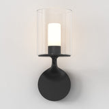 Astro Elena Matt Black Bathroom Wall Light