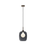 Astro Curve Glass 285 Dark Smoke Lampshade Shade