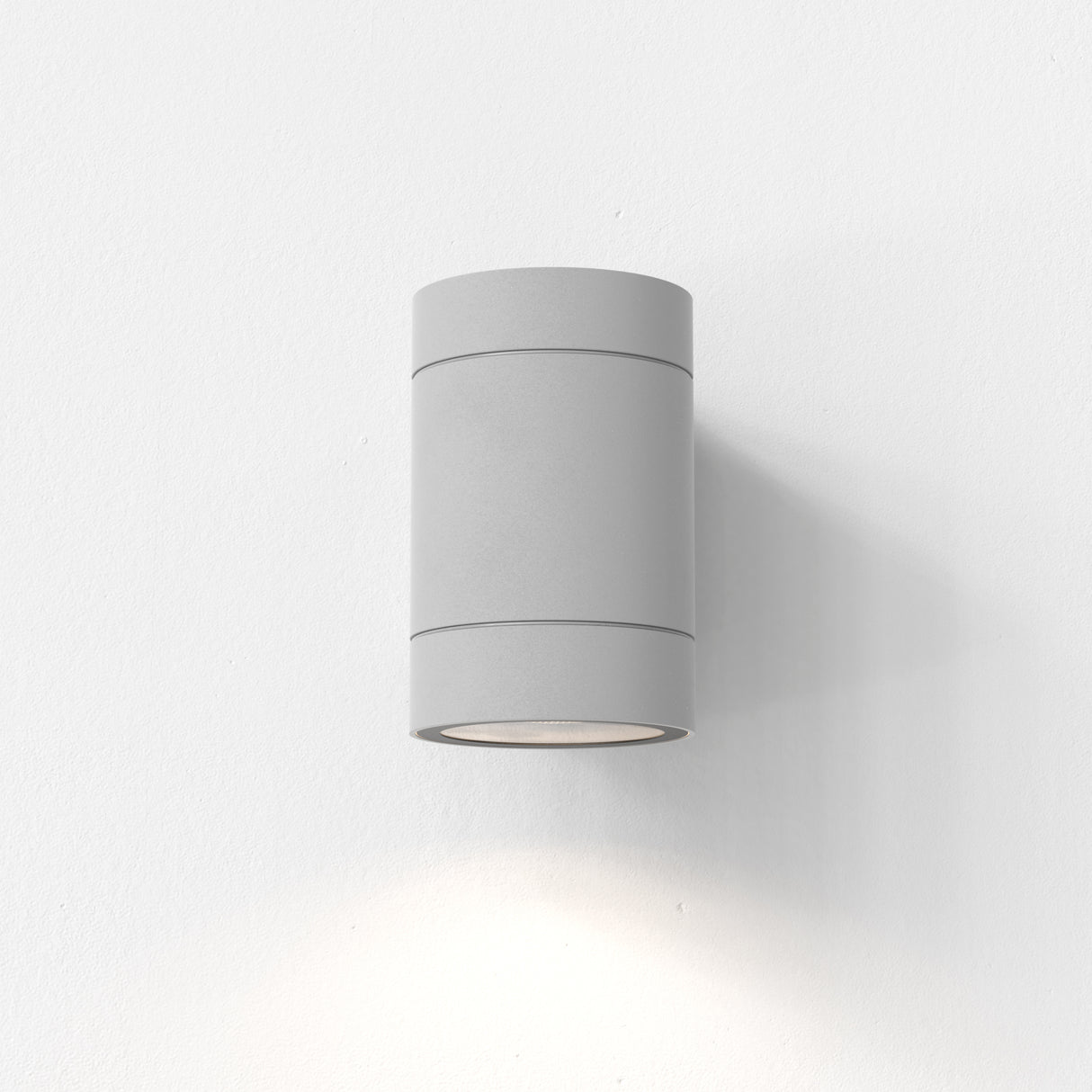 Astro Dartmouth Single GU10 Textured Grey Outdoor Wall Light