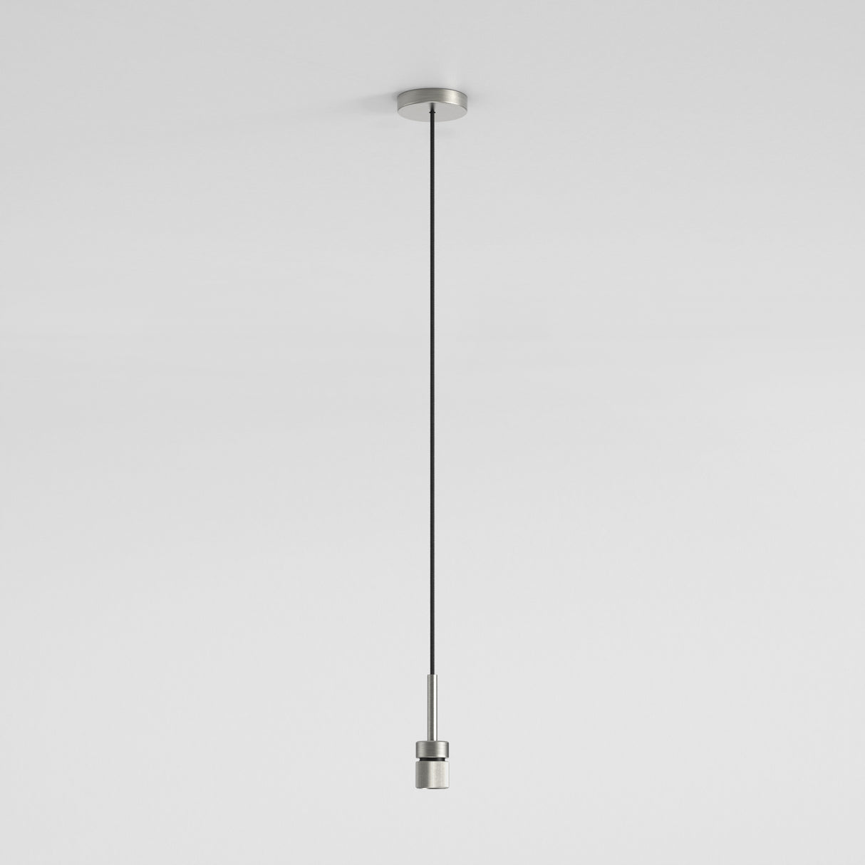 Astro Pendant Suspension Kit 4 Knurled Matt Nickel Interior Pendant Light