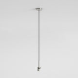 Astro Pendant Suspension Kit 4 Knurled Matt Nickel Interior Pendant Light