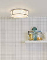 Astro Mashiko Round 300 Polished Chrome Bathroom Ceiling Light