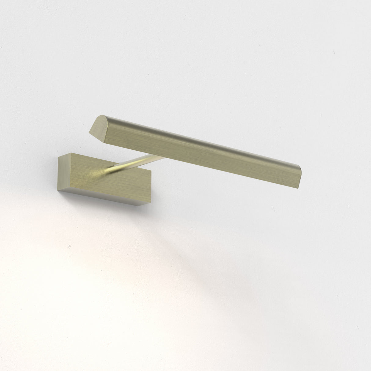 Astro Renoir 350 Matt Brushed Brass Interior Picture Light